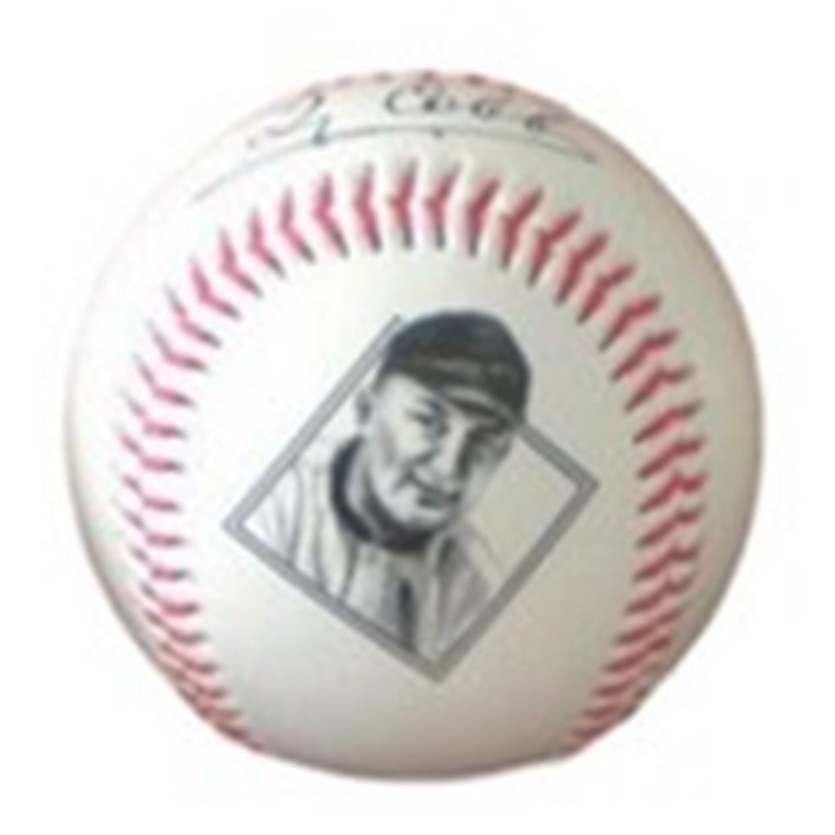 Ty Cobb Autographed Baseball - Facsimile Commemorative Ball