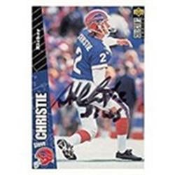 301903 1996 Upper Deck Steve Christie Autographed No.200 Football Card - Buffalo Bills -  Autograph Warehouse