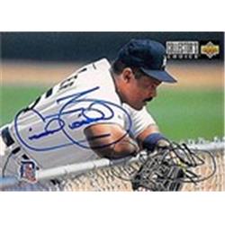 Picture of Autograph Warehouse 302198 1994 Cecil Fielder Autographed No.352 Baseball card - Detroit Tigers