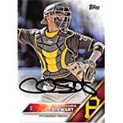 Picture of Autograph Warehouse 302238 2016 Chris Stewart Autographed No.552 Baseball Card - Pittsburgh Pirates