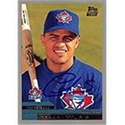 Picture of Autograph Warehouse 302272 2000 Cesar Izturis Autographed No.T51 Baseball Card - Toronto Blue Jays