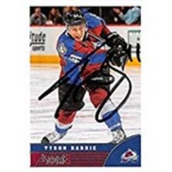 Picture of Autograph Warehouse 302383 2013 Tyson Barrie Autographed No.126 Hockey Card - Colorado Avalanche