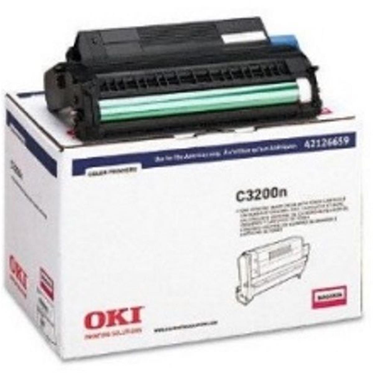 Picture of OKi AC-O3200AM Replacement Toner Cartridge&#44; Magenta