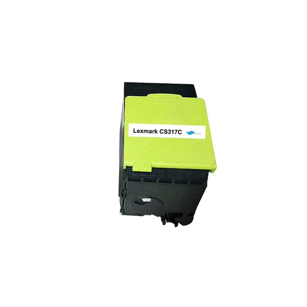 Picture of Lexmark AC-LCU317Y Compatible Toner Cartridge for 71B10Y0, 71B0040 Printer, Yellow