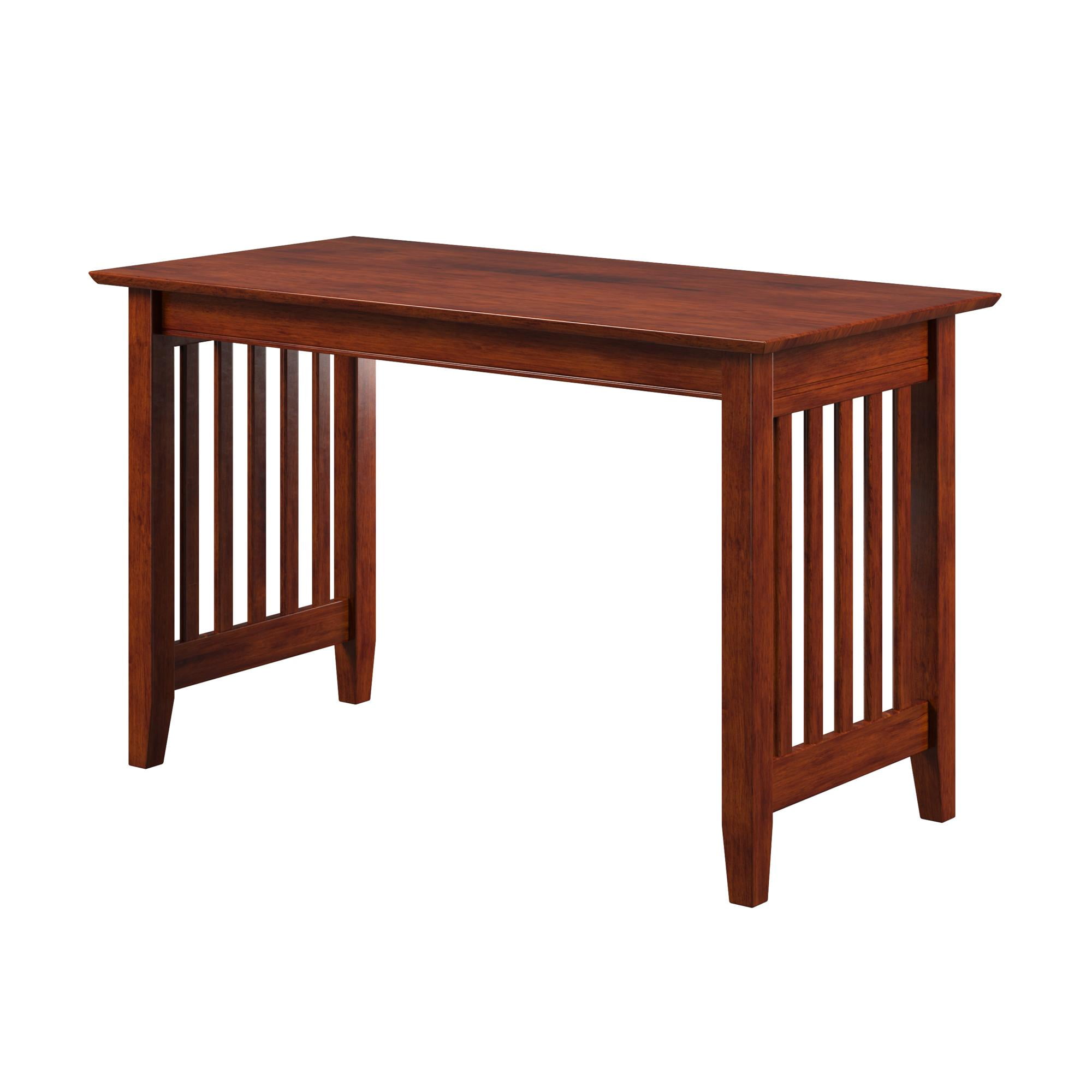 Picture of Atlantic Furniture AH11214 Mission Work Table - Antique Walnut