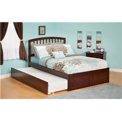 AR8826014 Richmond Match Footboard with Urban Trundle Bed - Antique Walnut, Twin Size -  Atlantic Furniture