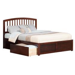 AR8846114 Richmond Match Footboard with Urban Bed Drawers x 1 - Antique Walnut, Queen Size -  Atlantic Furniture