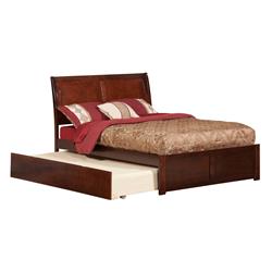 AR8936014 Portland Match Footboard with Urban Trundle Bed - Antique Walnut, Full Size -  Atlantic Furniture