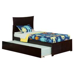 AR9036011 Metro Matching Footboard with Urban Trundle Bed - Espresso, Full Size -  Atlantic Furniture