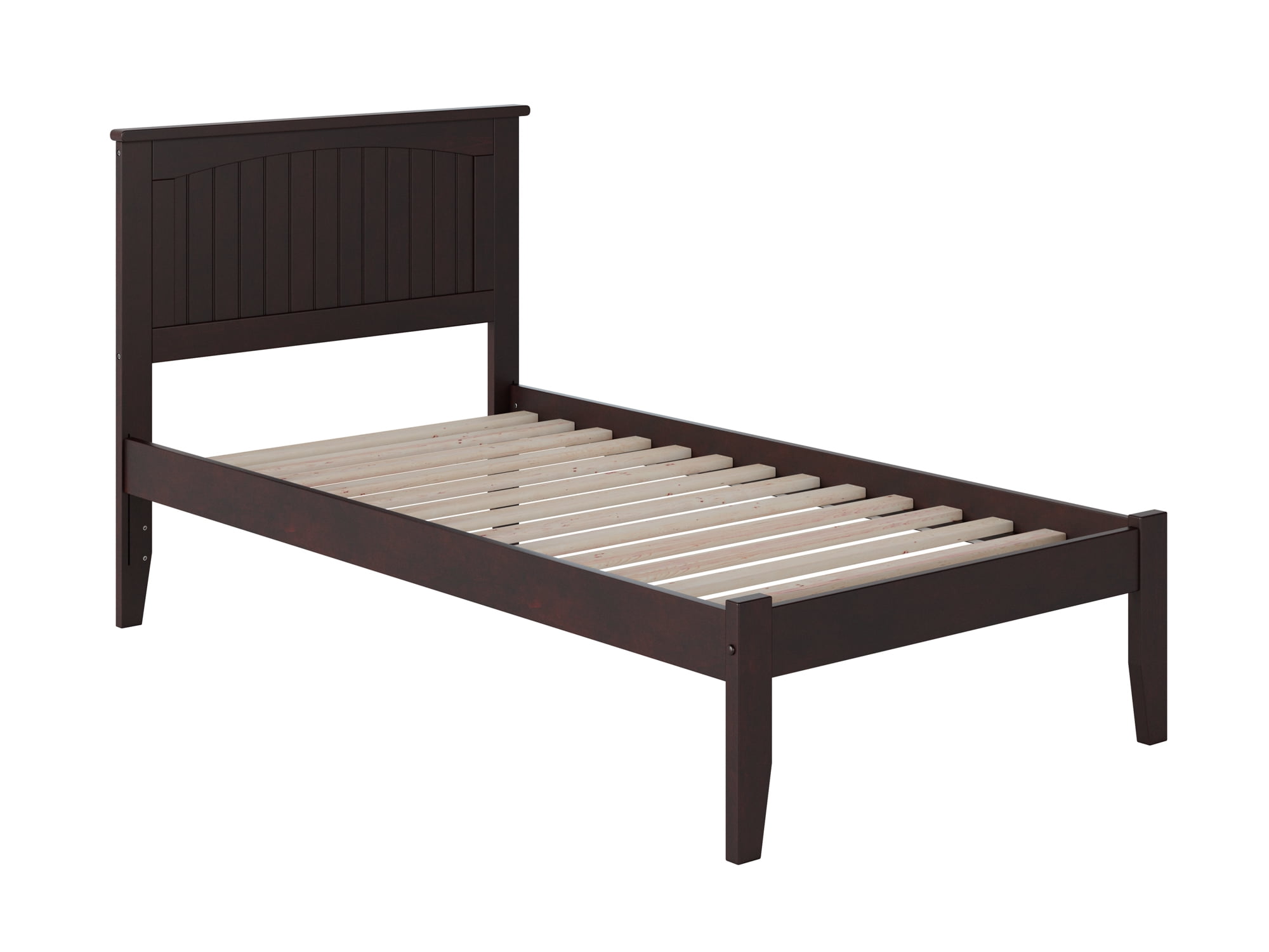 Picture of Atlantic Furniture AR8211001 Nantucket Extra Long Open Foot, Espresso - Twin