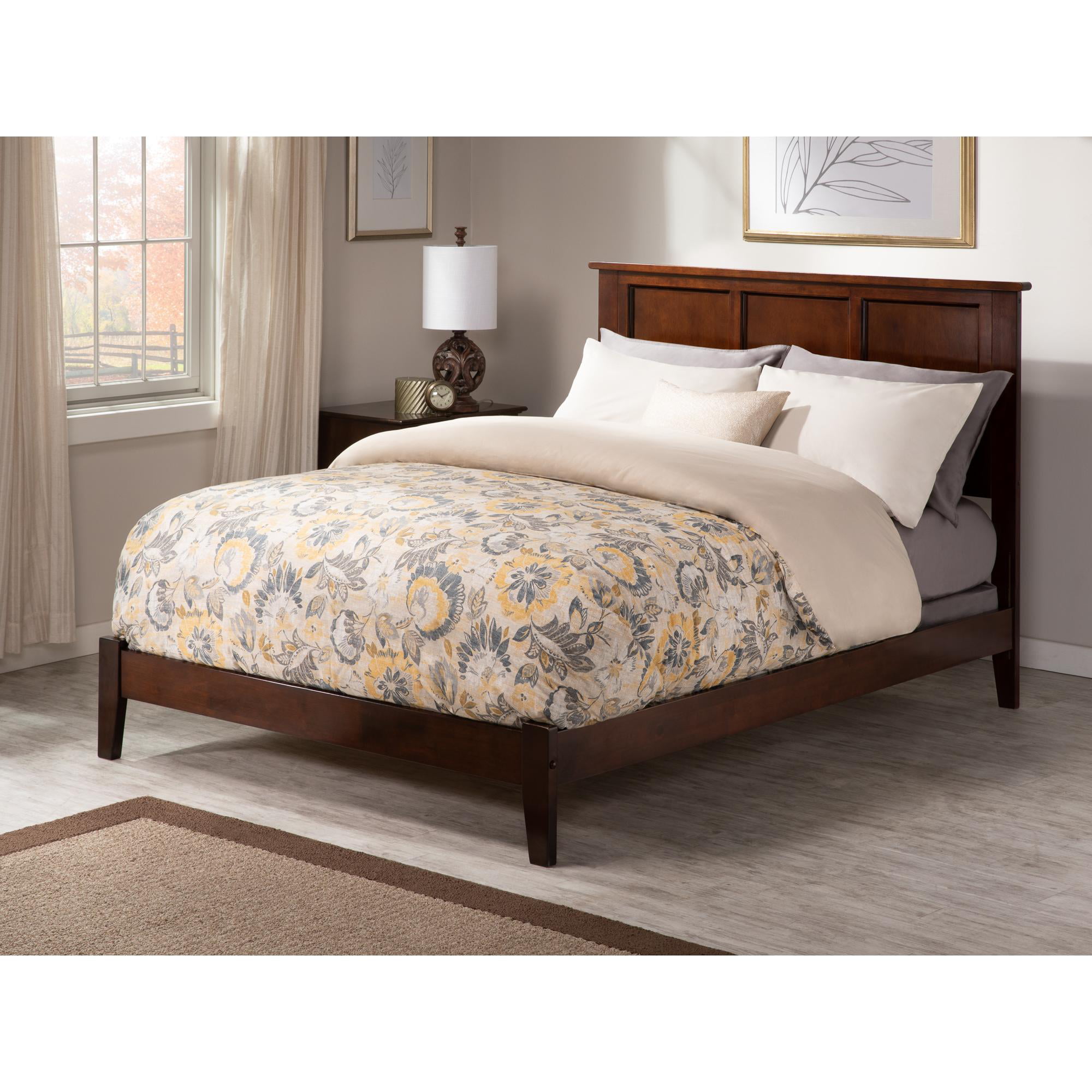 Madison Bed, Antique Walnut - Full -  LivingQuarters, LI4406082