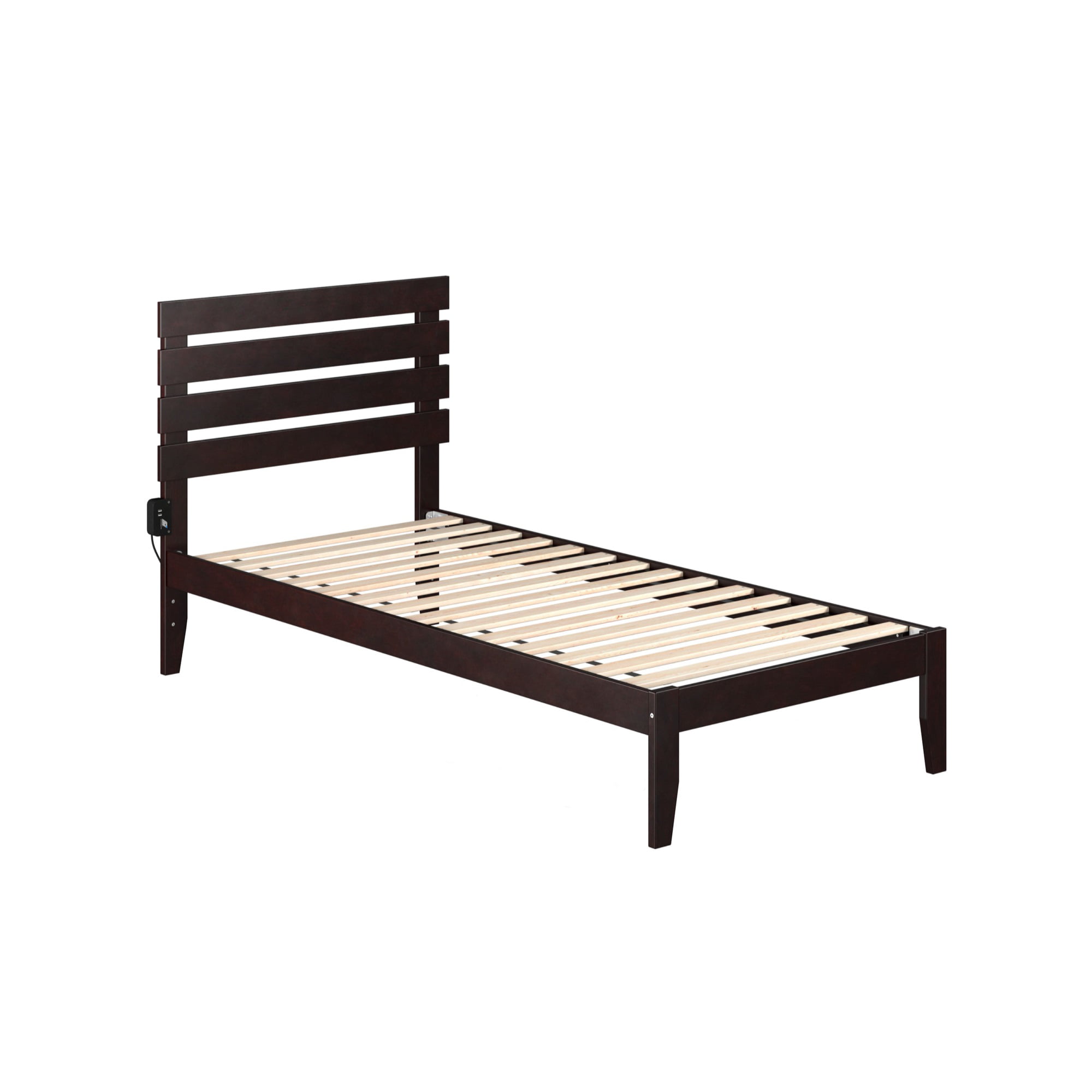 AG8310011 Oxford Twin Extra Long Bed, Espresso -  AFI