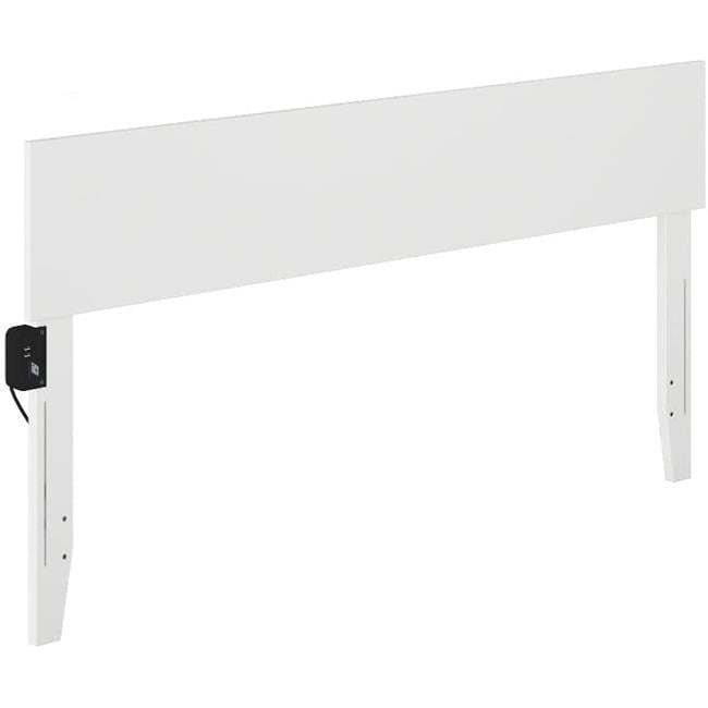 Picture of Orlando AR281852 King Size Headboard, White
