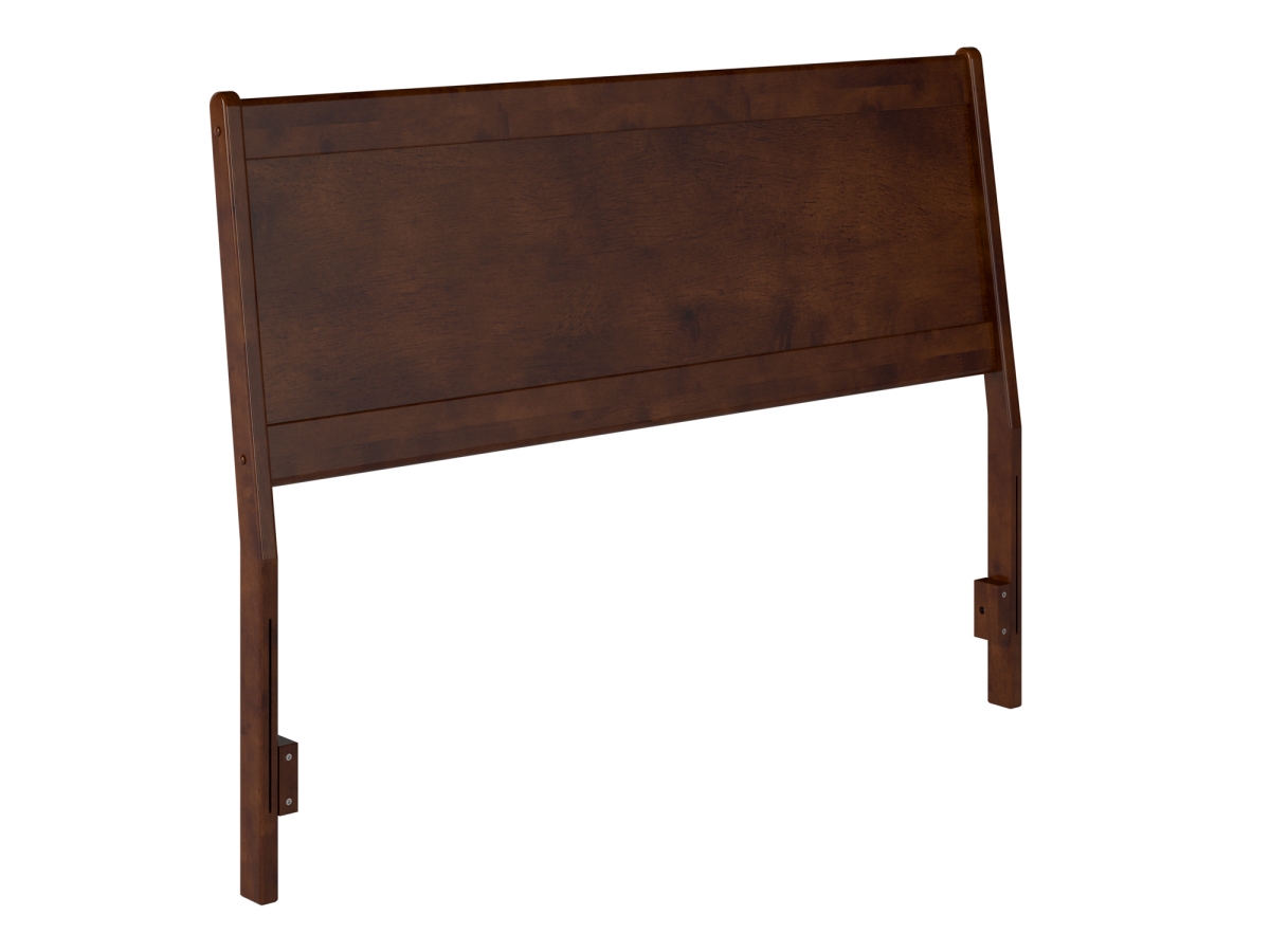 Picture of Atlantic Furniture AR299844 Casanova Queen Solid Wood Panel Headboard&#44; Walnut