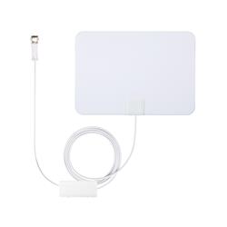 Picture of ANTOP Antenna AT-106B SmartPass Amplified Paper-Thin Indoor HDTV Antenna&#44; Black & White