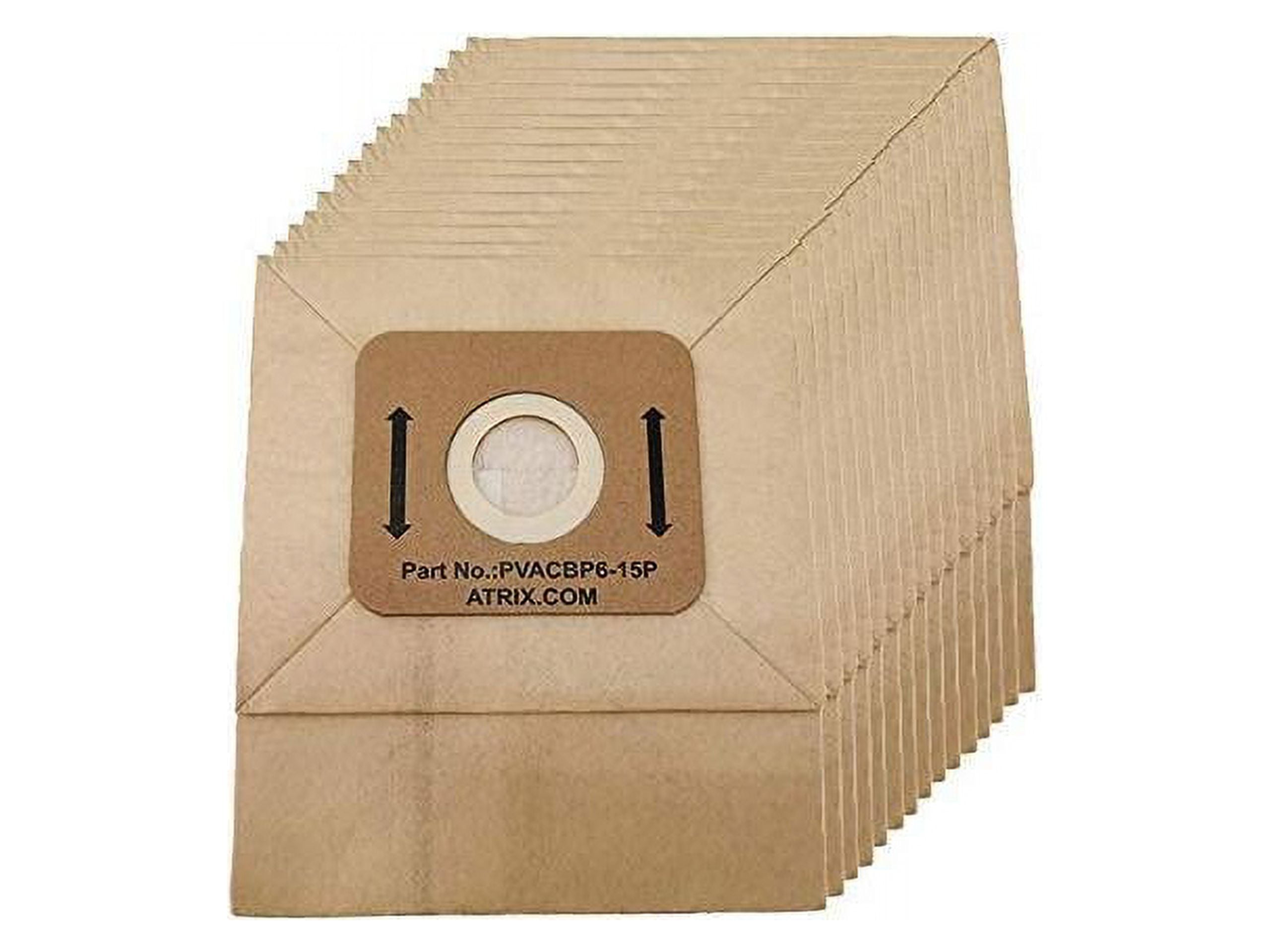 Picture of Atrix PVACBP6-15P Ergo & Ergo Pro Backpack Series Paper Filter Bags - Pack of 15