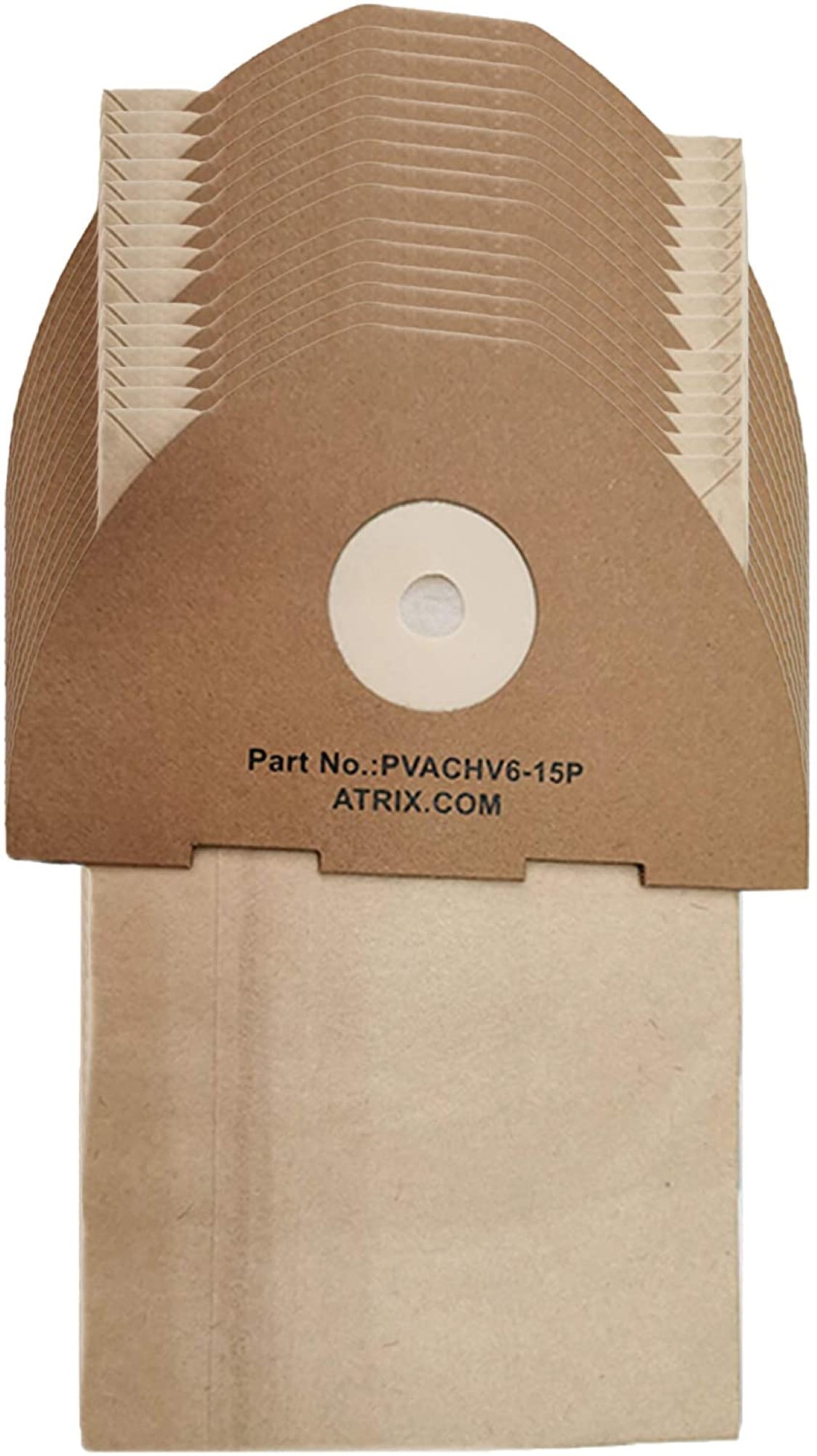 Picture of Atrix PVACHV6-15P Ergo Lite Hip Vacuum Paper Filter Bags - Pack of 15