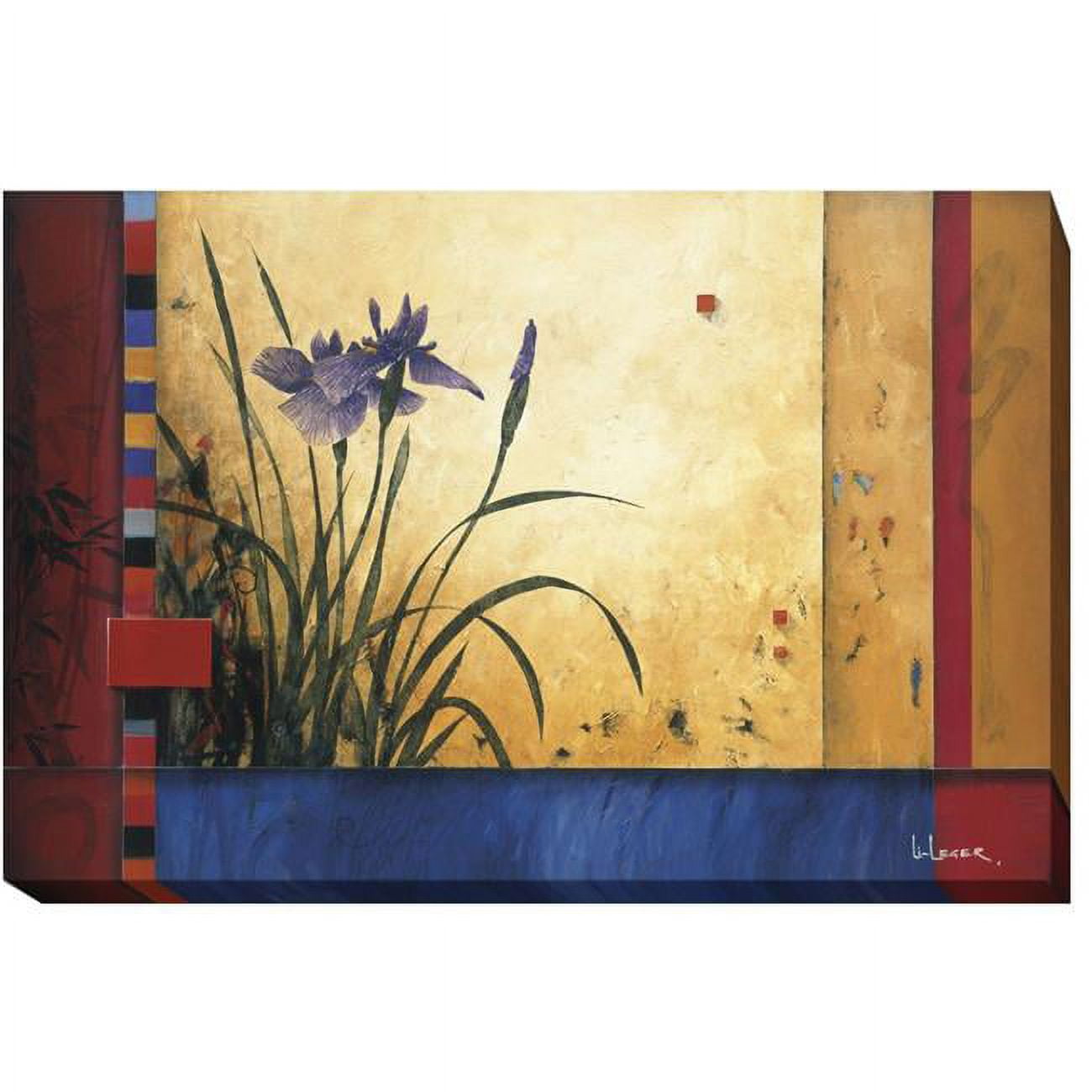 1624AM620CG Summer Garden by Don Li-Leger Premium Gallery Wrapped Canvas Giclee Art - 16 x 24 x 1.5 in.