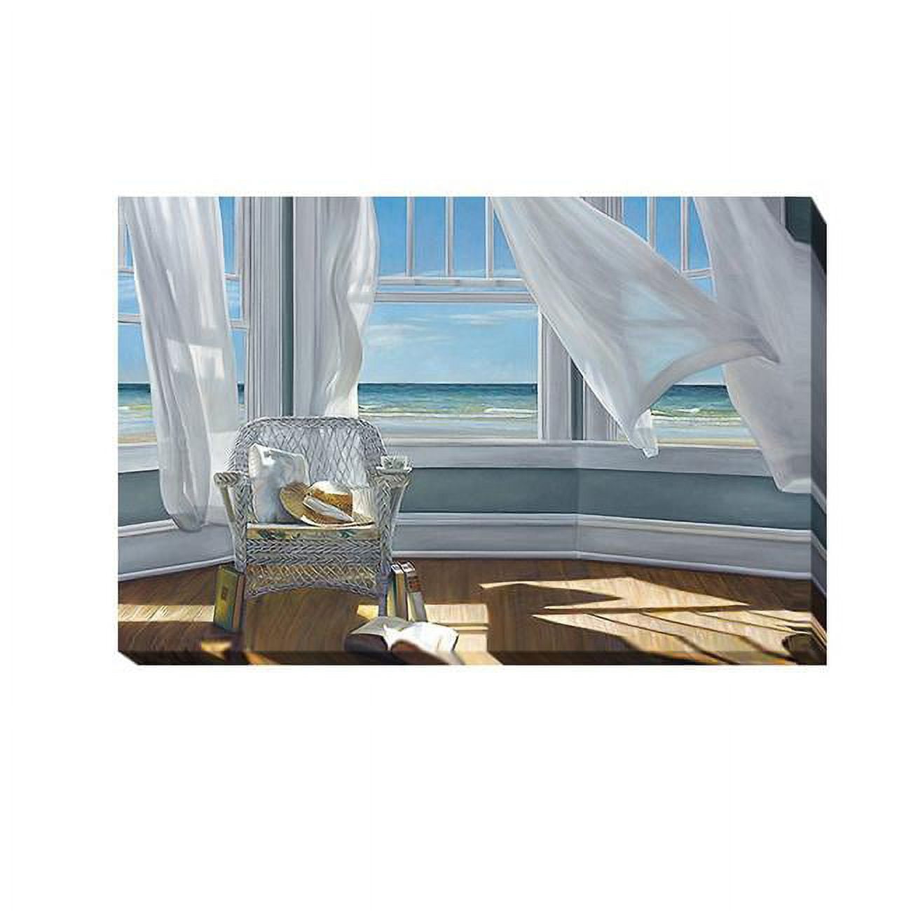 1624B277IG Gentle Reader by Karen Hollingsworth Custom Gallery-Wrapped Canvas Giclee Art - 16 x 24 x 1.5 in.