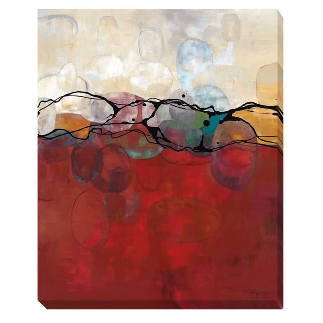 1624C817CG Retro Jewels II by Laurie Maitland Premium Gallery-Wrapped Canvas Giclee - 16 x 24 x 1.5 in.