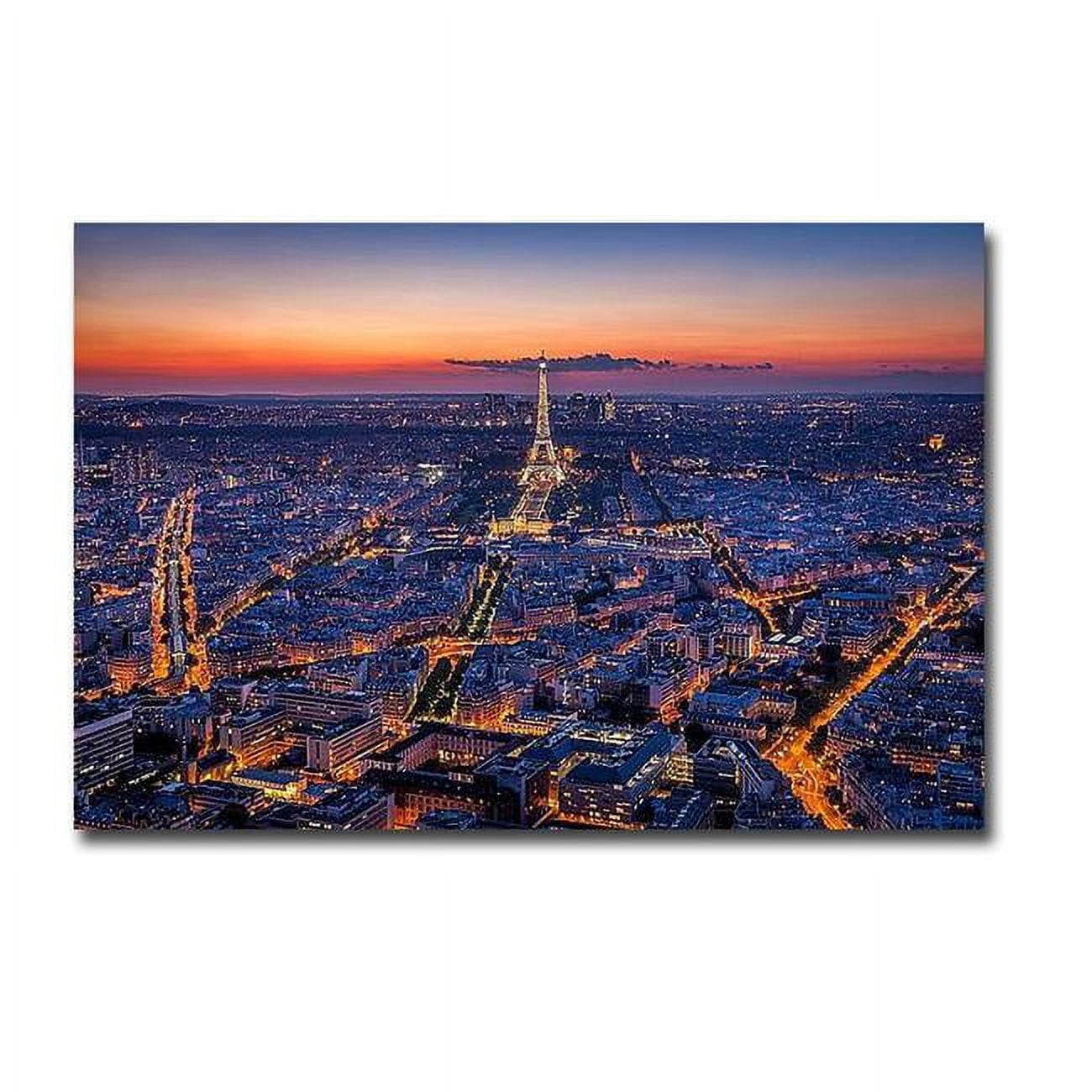 1624E784IG City Lights by HJ Herrera Premium Gallery-Wrapped Canvas Giclee Art - 16 x 24 x 1.5 in.