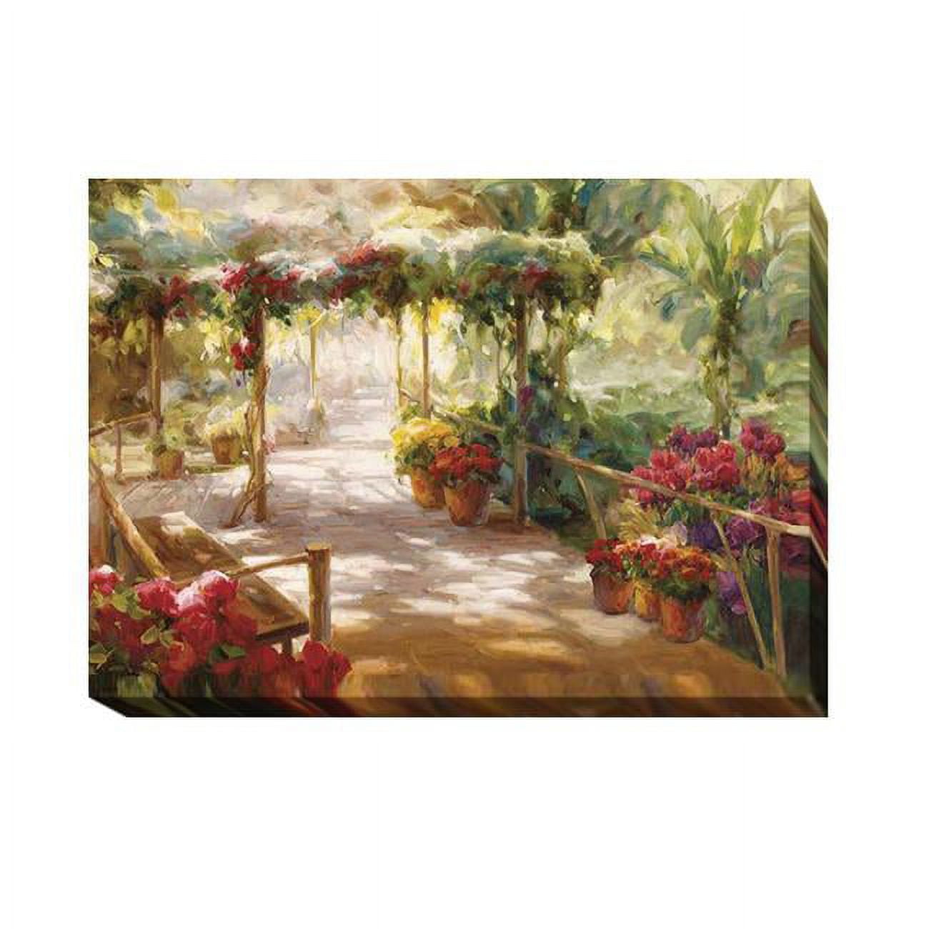 1624F533EG Shaded Glen by Roberto Lombardi Premium Gallery-Wrapped Canvas Giclee Art - 16 x 24 x 1.5 in.