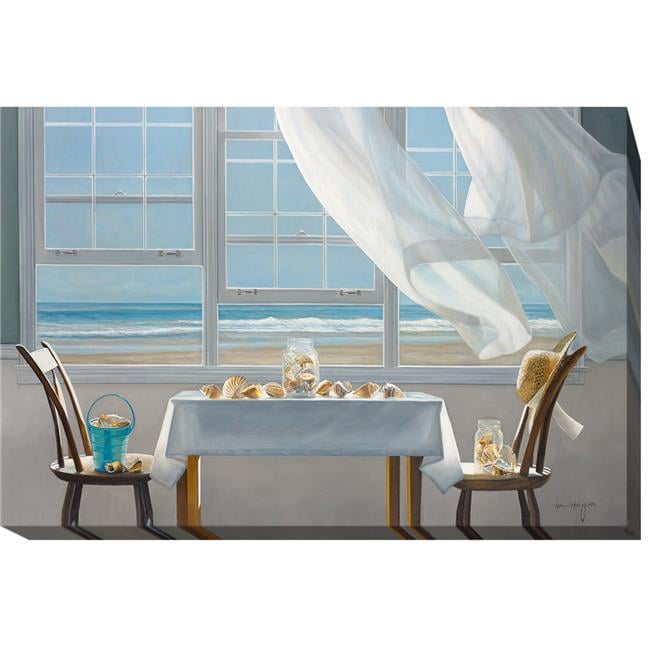1624G239IC The Shell Collectors by Karen Hollingsworth Premium Gallery-Wrapped Canvas Giclee Art - 16 x 24 x 1.5 in.