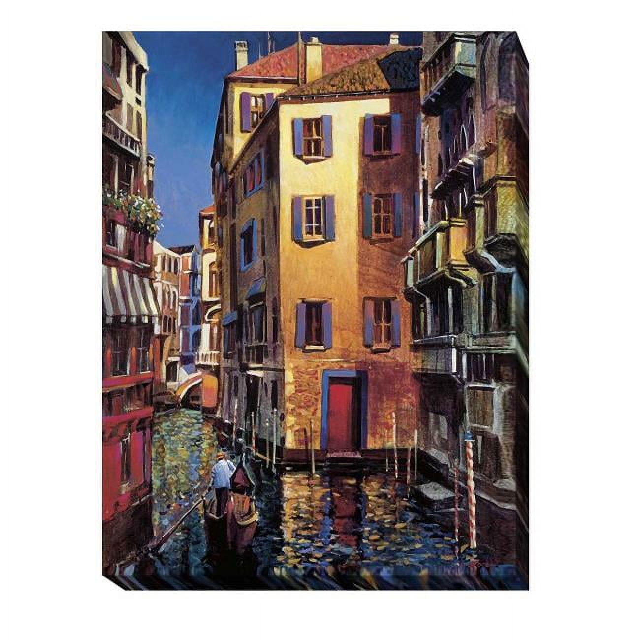 Venetian Light by O-Toole Premium Oversize Gallery Wrapped Canvas Giclee Art - 40 x 30 x 1.5 in.