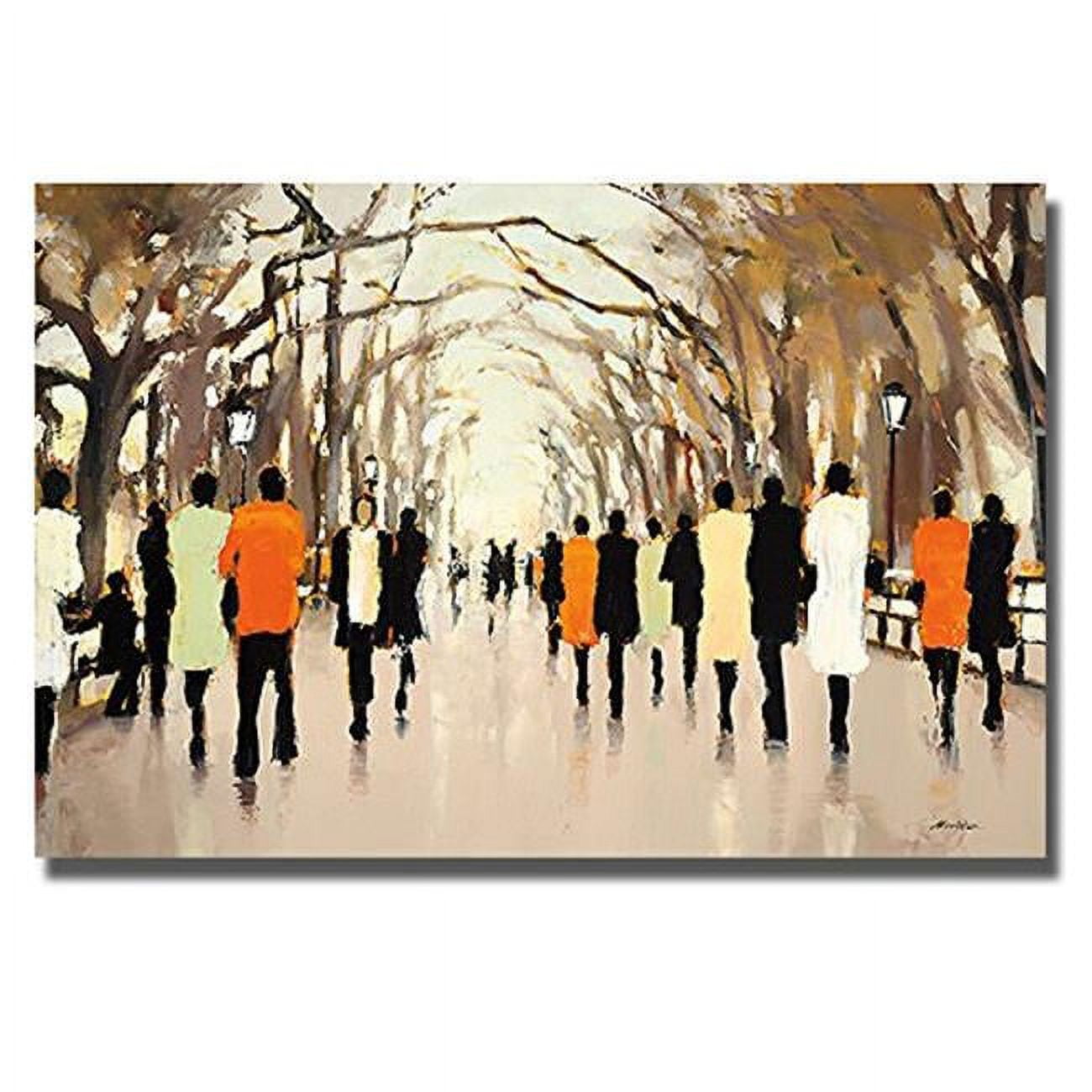 Poets Walk by Lorraine Christie Premium Oversize Gallery-Wrapped Canvas Giclee Art - 30 x 45 in.