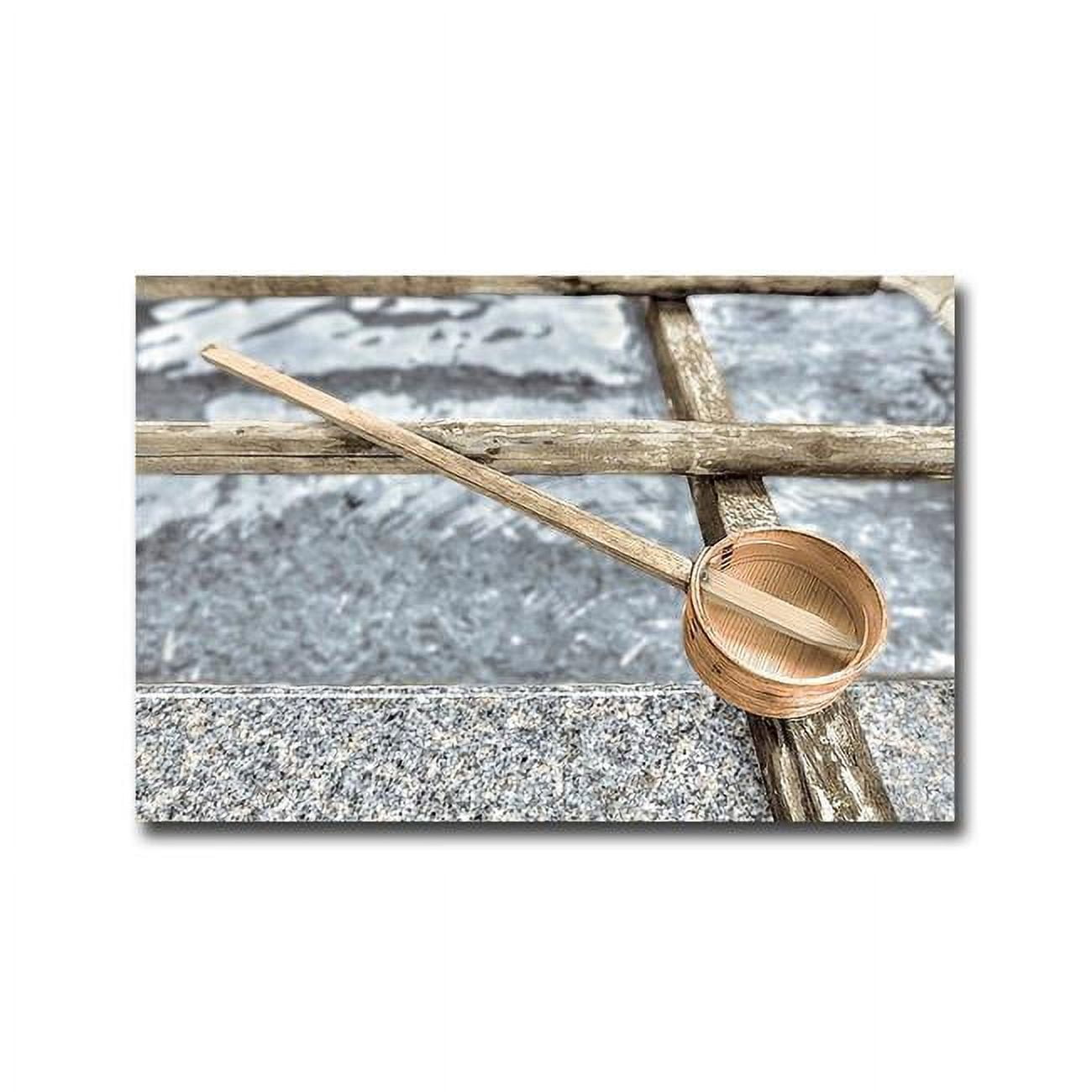 Zen Fountain by Alan Blaustein Premium Oversize Gallery-Wrapped Canvas Giclee Art - 30 x 45 in.