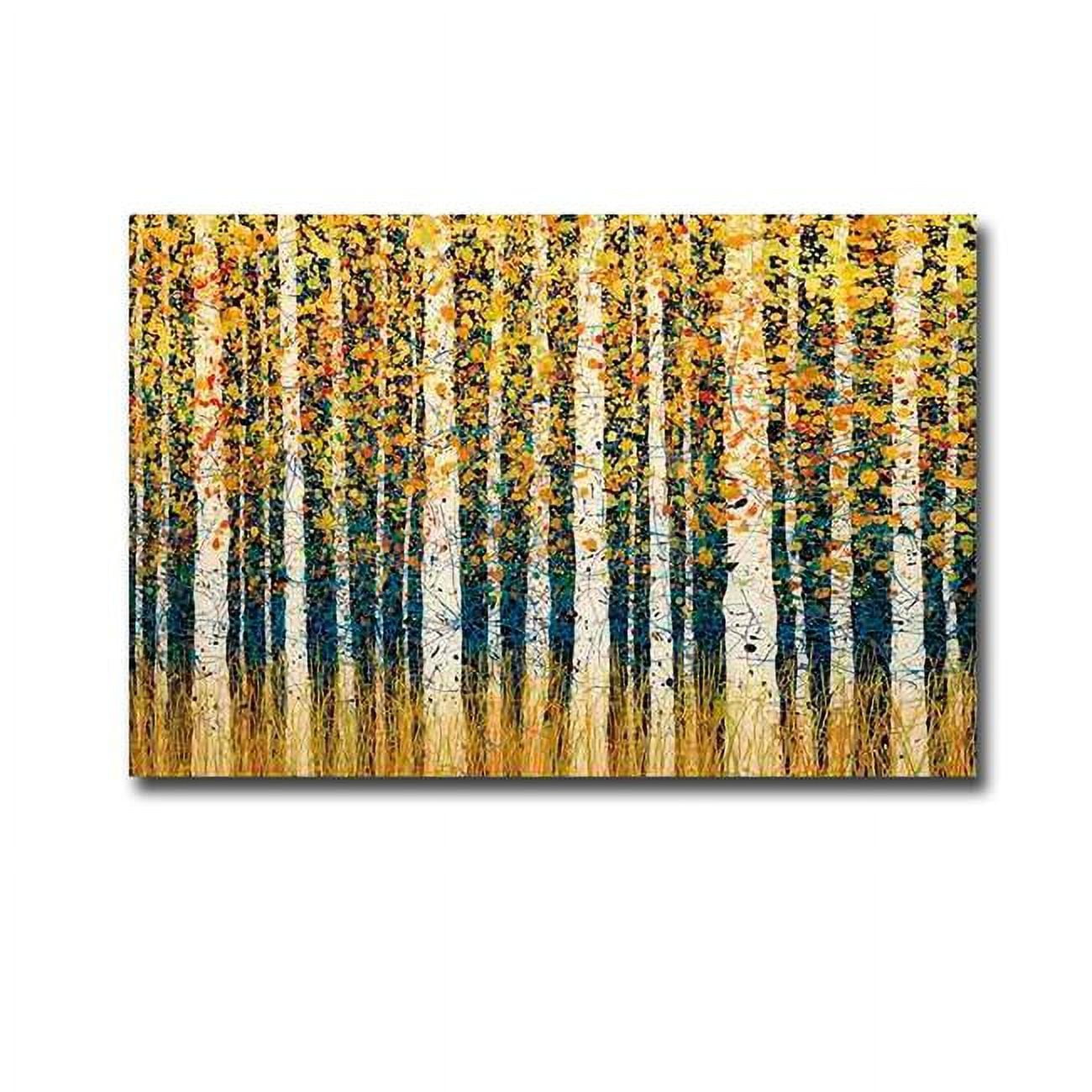 Aspen Peace by Daniel Lager Premium Oversize Gallery-Wrapped Canvas Giclee Art - 30 x 45 in.