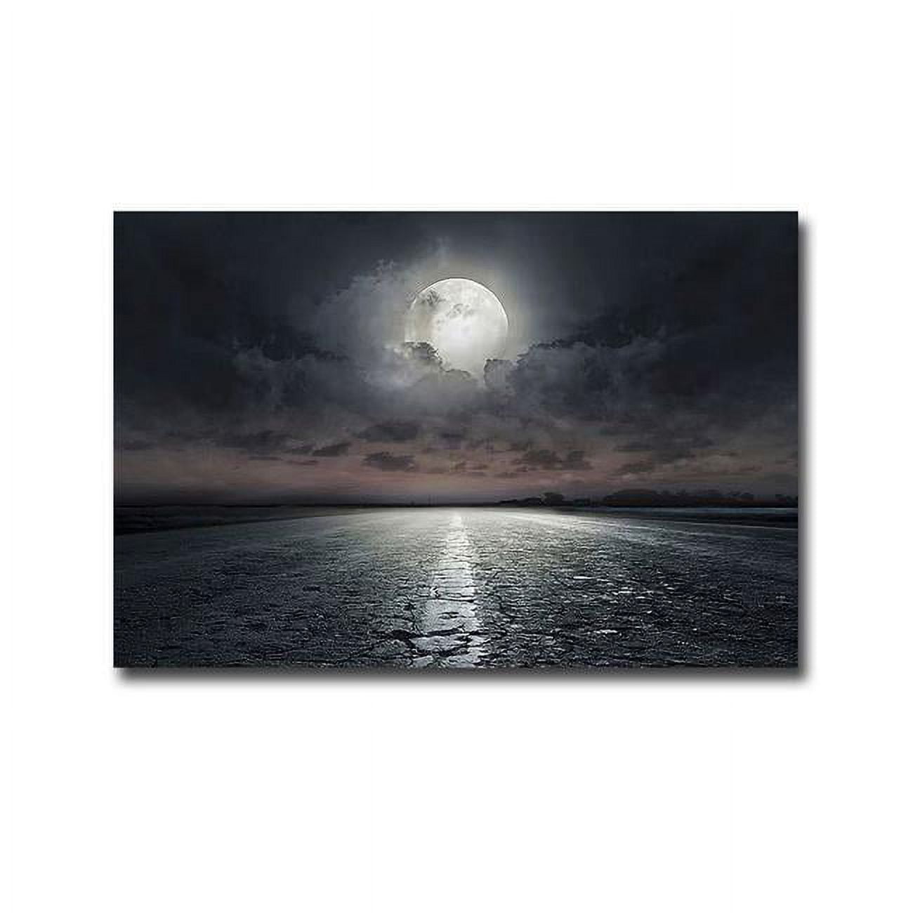 3045867IG Moon by PhotoINC Studio Premium Oversize Gallery-Wrapped Canvas Giclee Art - 30 x 45 in.