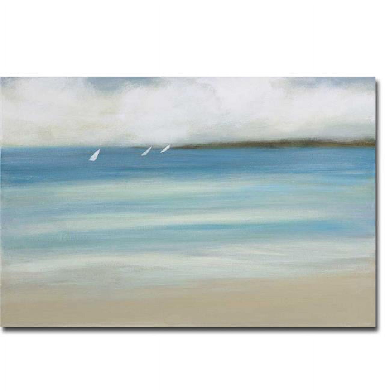 Catching The Breeze by Rita Vindedzis Premium Oversize Gallery Wrapped Canvas Giclee Art - 30 x 45 x 1.5 in.