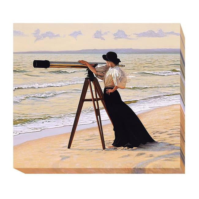 Outlook by Peter Quidley Premium Oversize Gallery Wrapped Canvas Giclee Art - 35 x 40 x 1.5 in.