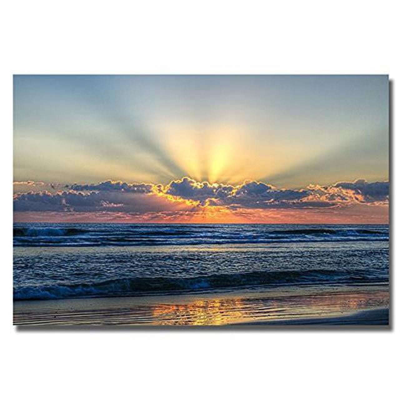 1624i756IG Radiant Dawn by Chuck Burdick Premium Gallery-Wrapped Canvas Giclee Art - 16 x 24 x 1.5 in.