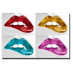 Luscious Quartet by Sarah McGuire Premium Gallery-Wrapped Canvas Giclee Art - 16 x 24 x 1.5 in.