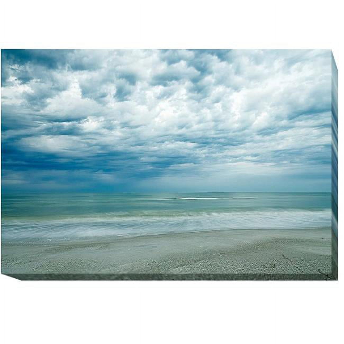 Morning At The Beach by Chuck Burdick Premium Gallery-Wrapped Canvas Giclee Art - 16 x 24 x 1.5 in.