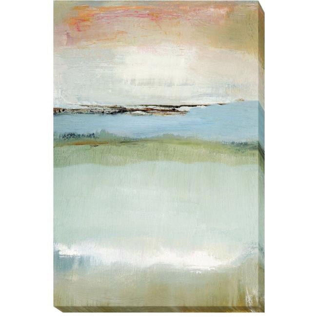 1624L314CG Floating World by Caroline Gold Premium Gallery-Wrapped Canvas Giclee Art - 16 x 24 x 1.5 in.