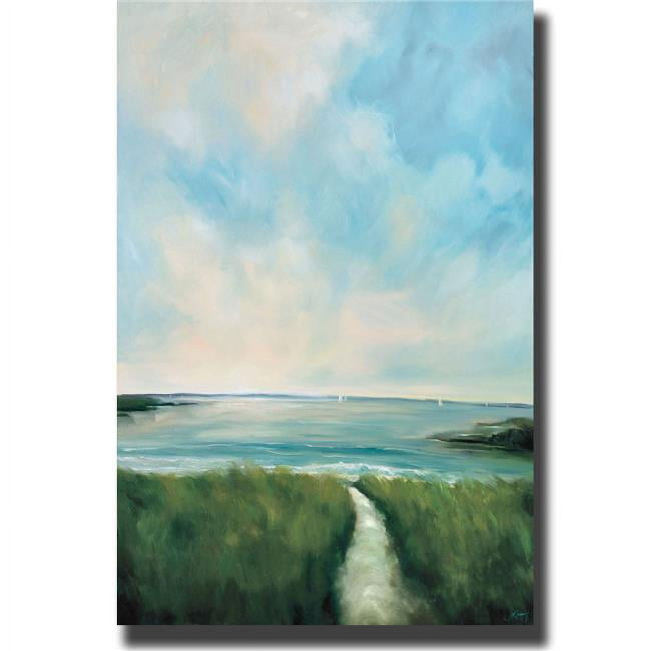 1624L331CG The Race by Joanne Parent Premium Gallery-Wrapped Canvas Giclee Art - 16 x 24 x 1.5 in.