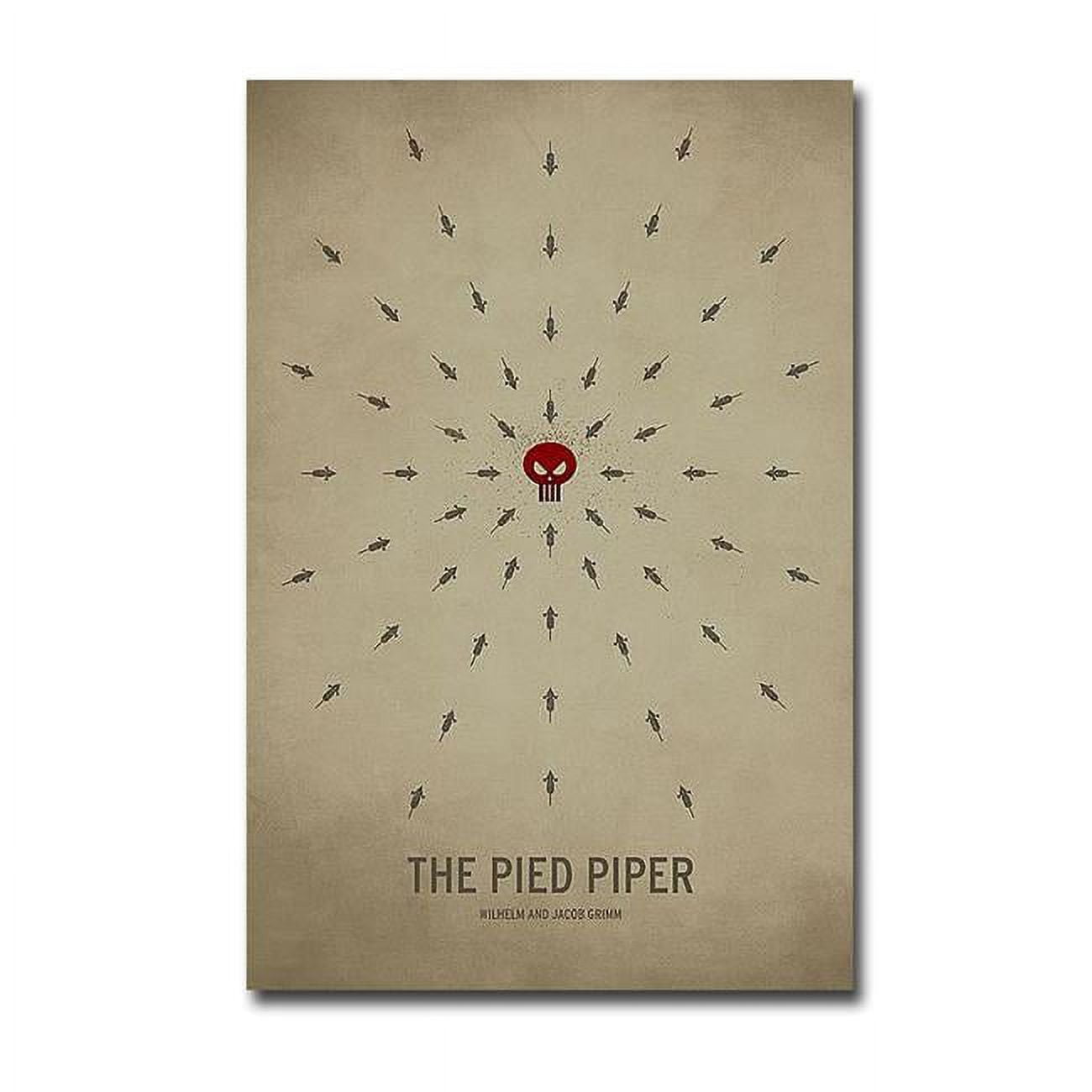 1624M497IG Pied Piper by Christian Jackson Premium Gallery-Wrapped Canvas Giclee Art - 16 x 24 x 1.5 in.