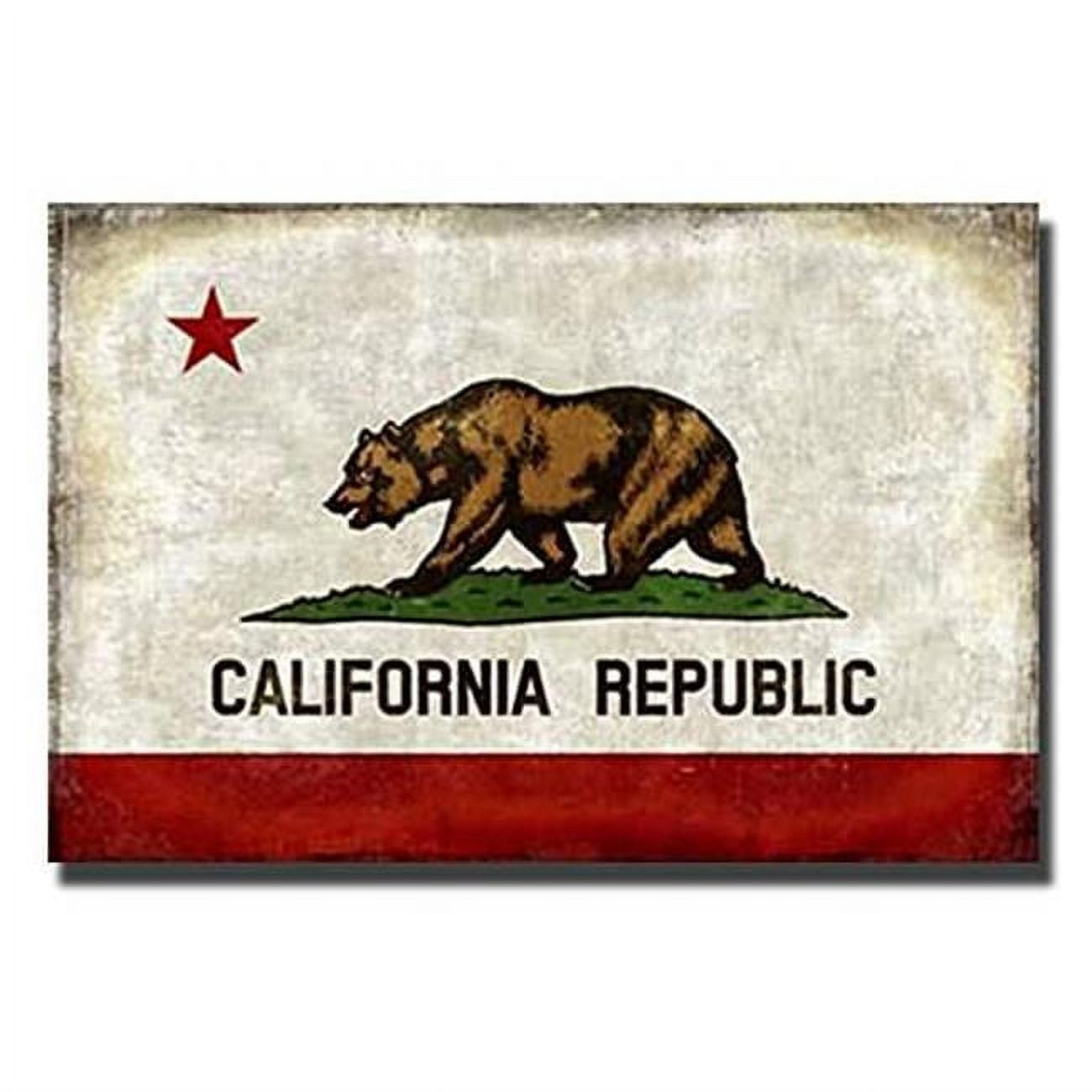 1624M709TG The California Republic by Luke Wilson Premium Gallery-Wrapped Canvas Giclee Art - 16 x 24 x 1.5 in.