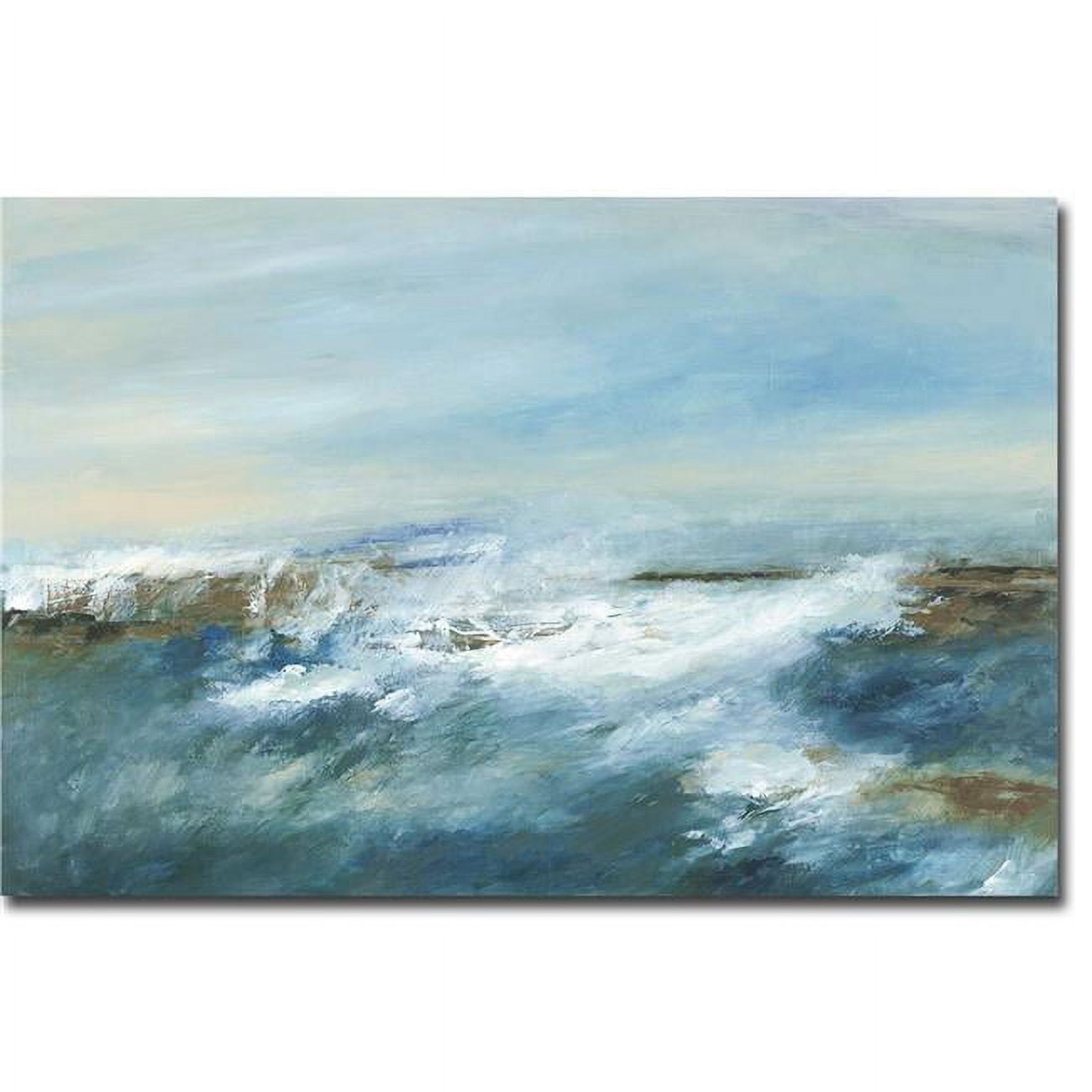 1624N448CG Storm Watching by Wani Pasion Premium Gallery-Wrapped Canvas Giclee Art - 16 x 24 x 1.5 in.