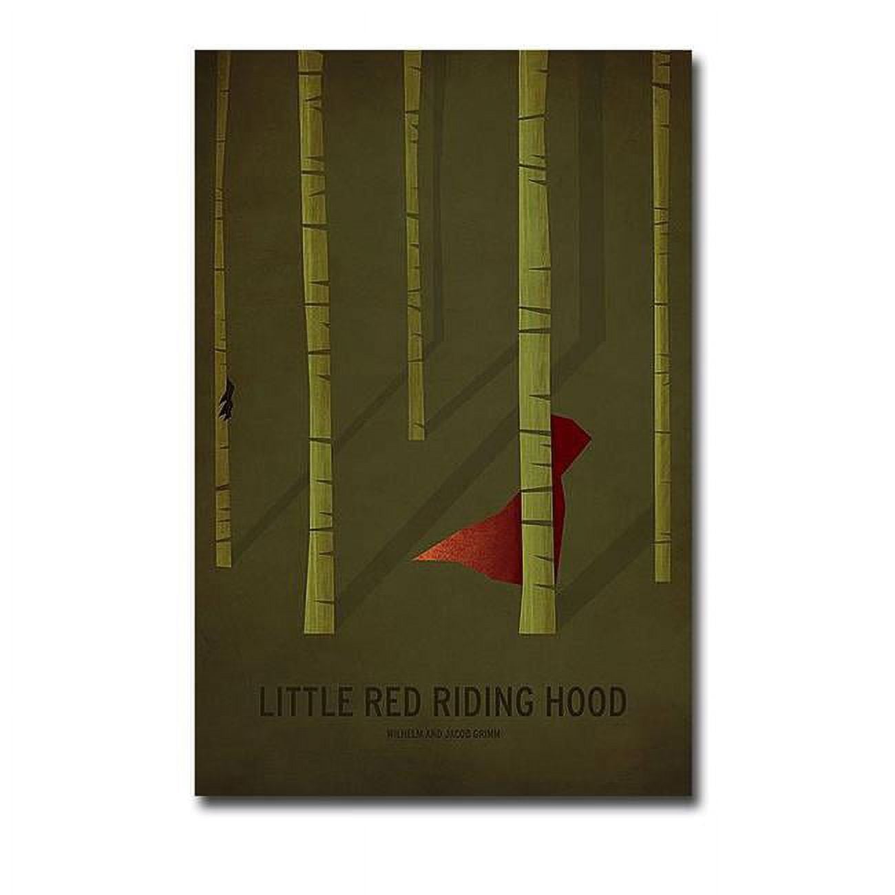 1624O297IG Little Red Riding Hood by Christian Jackson Premium Gallery-Wrapped Canvas Giclee Art - 16 x 24 x 1.5 in.