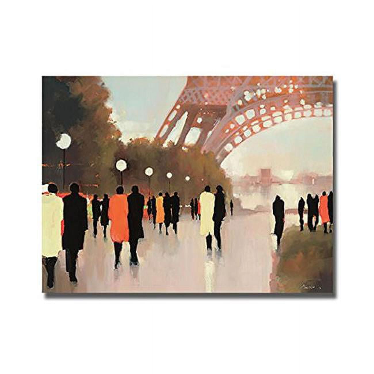 Paris Remembered by Lorraine Christie Premium Gallery-Wrapped Canvas Giclee Art - 12 x 16 x 1.5 in.