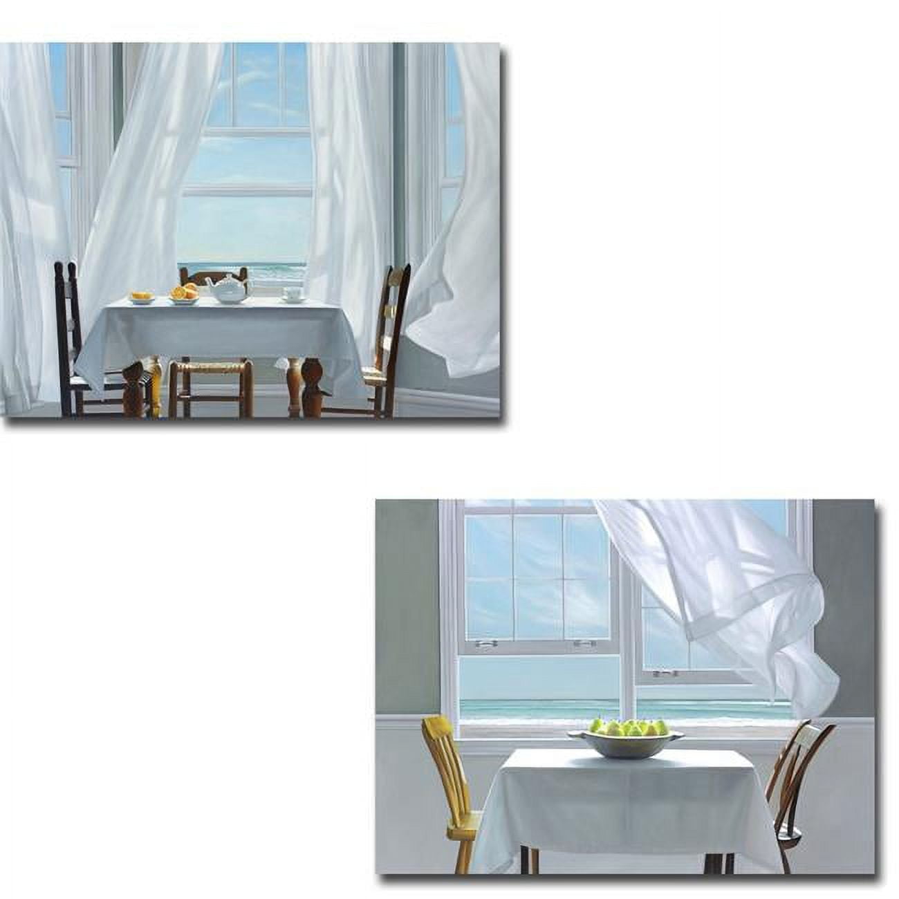Becoming Centered & Meditation by Hollingsworth 2-Piece Gallery-Wrapped Canvas Giclee Art Set - 12 x 16 x 1.5 in.