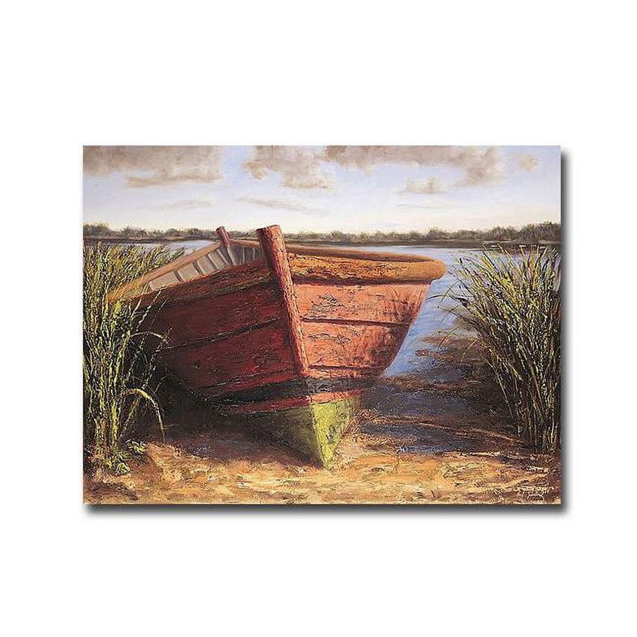 1216K5696IG Nantucket Red by Karl Soderlund Premium Gallery-Wrapped Canvas Giclee Art - 12 x 16 x 1.5 in.