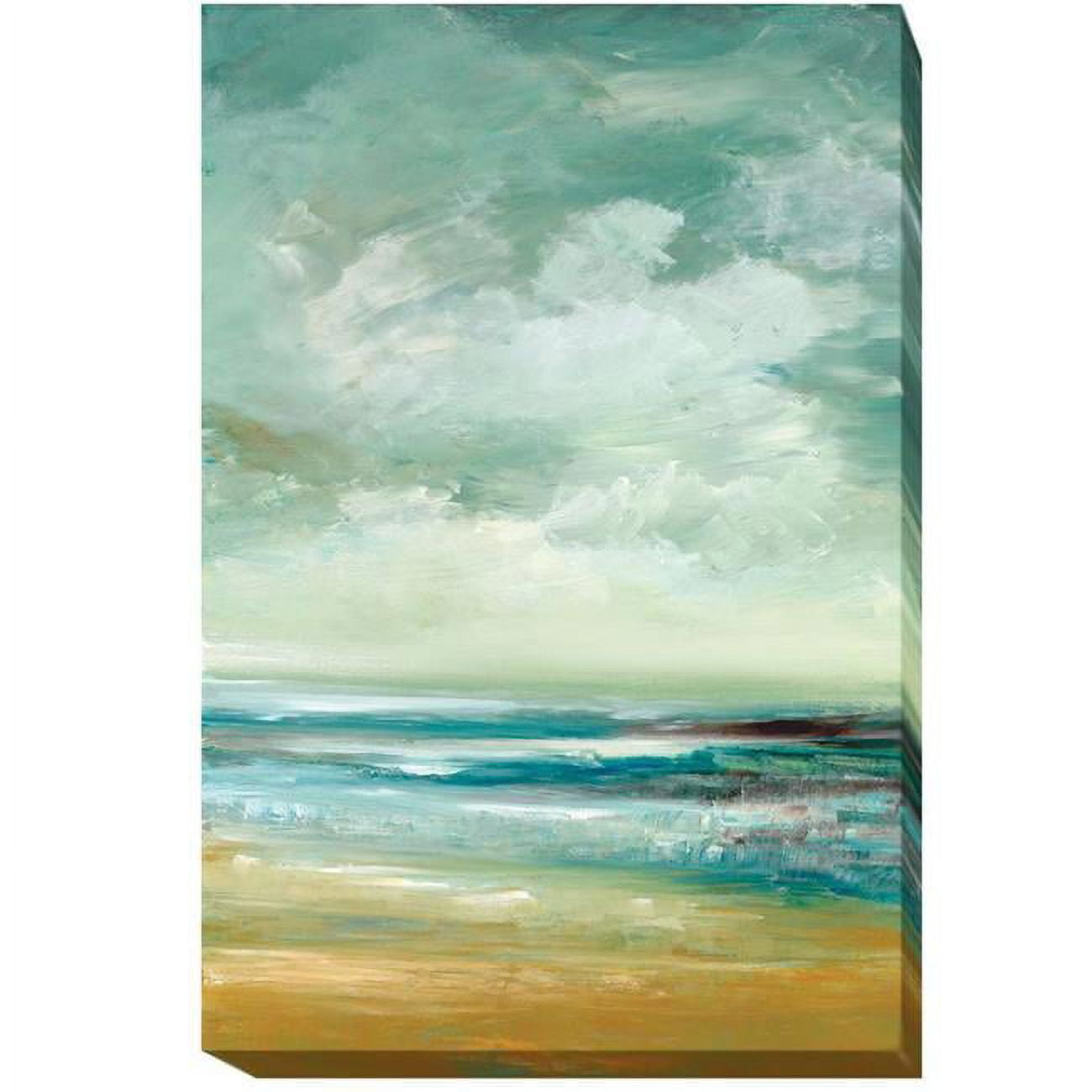 By The Sea by Cat Tesla Premium Gallery-Wrapped Canvas Giclee Art - 16 x 24 x 1.5 in.