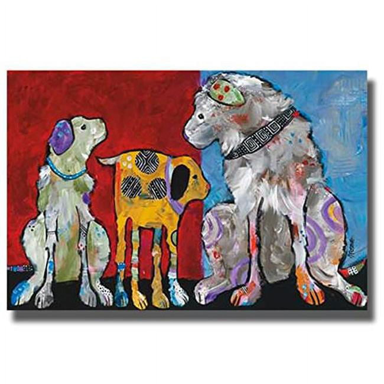 1624P956EG Training Day by Jenny Foster Premium Gallery-Wrapped Canvas Giclee Art - 16 x 24 x 1.5 in.