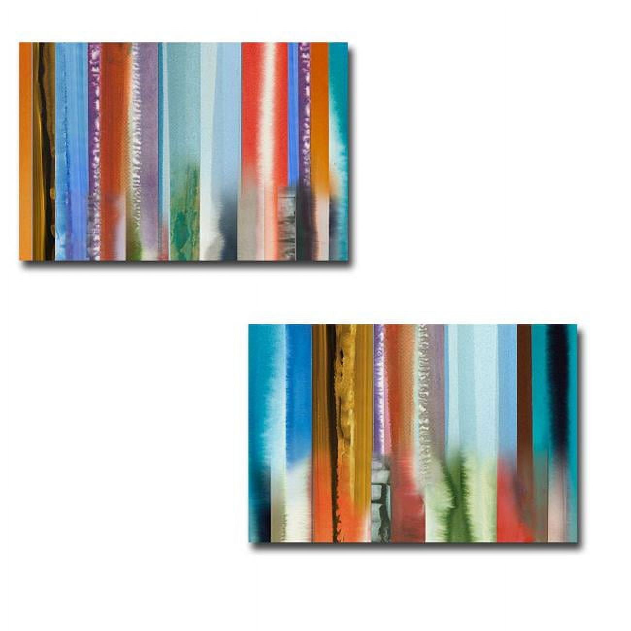 1624R939EG Navigation I & II by Teresa Camozzi 2-Piece Premium Gallery-Wrapped Canvas Giclee Art Set - 16 x 24 x 1.5 in.