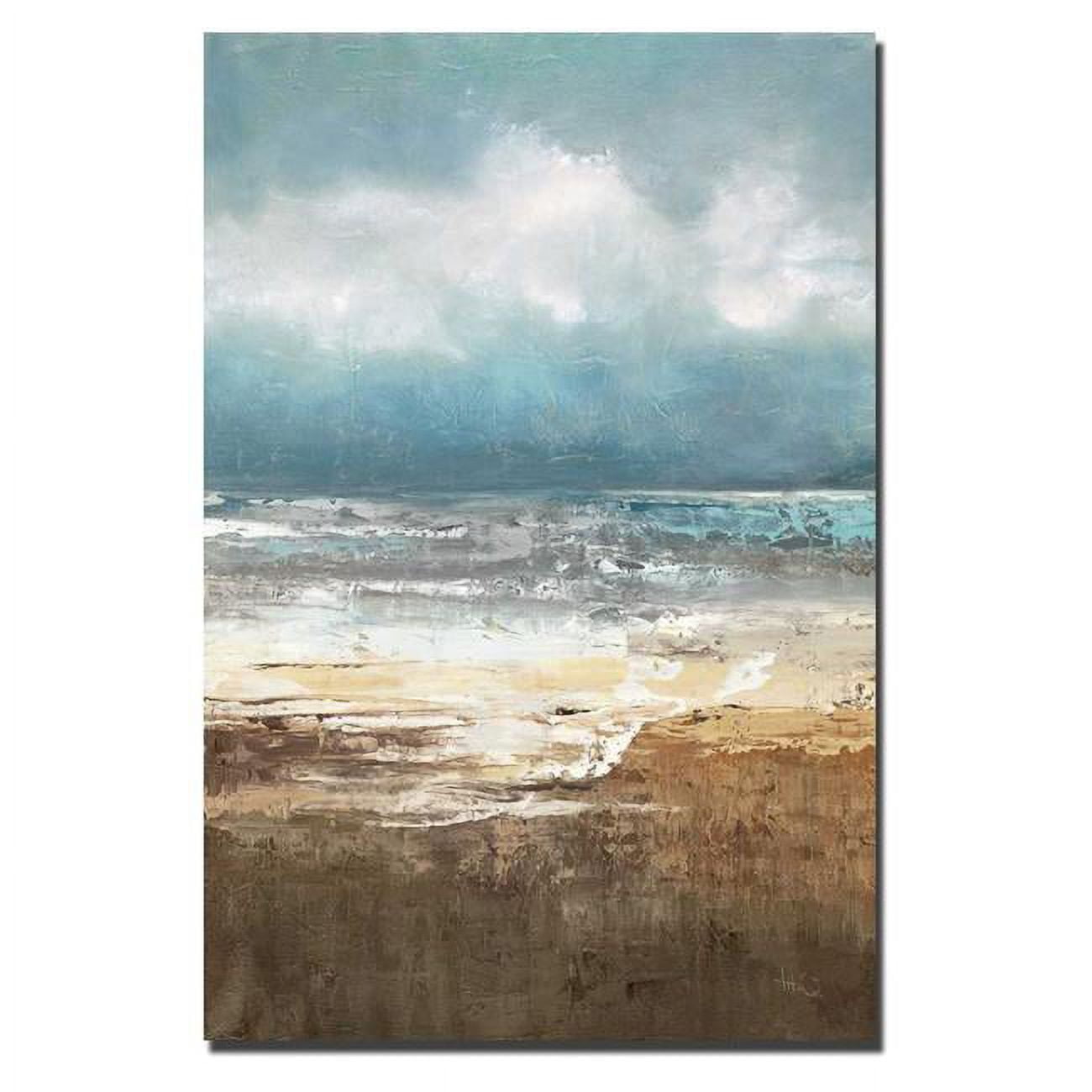 1624U483CG Oceanscape by Tita Quintero Premium Gallery-Wrapped Canvas Giclee Art - 16 x 24 x 1.5 in.
